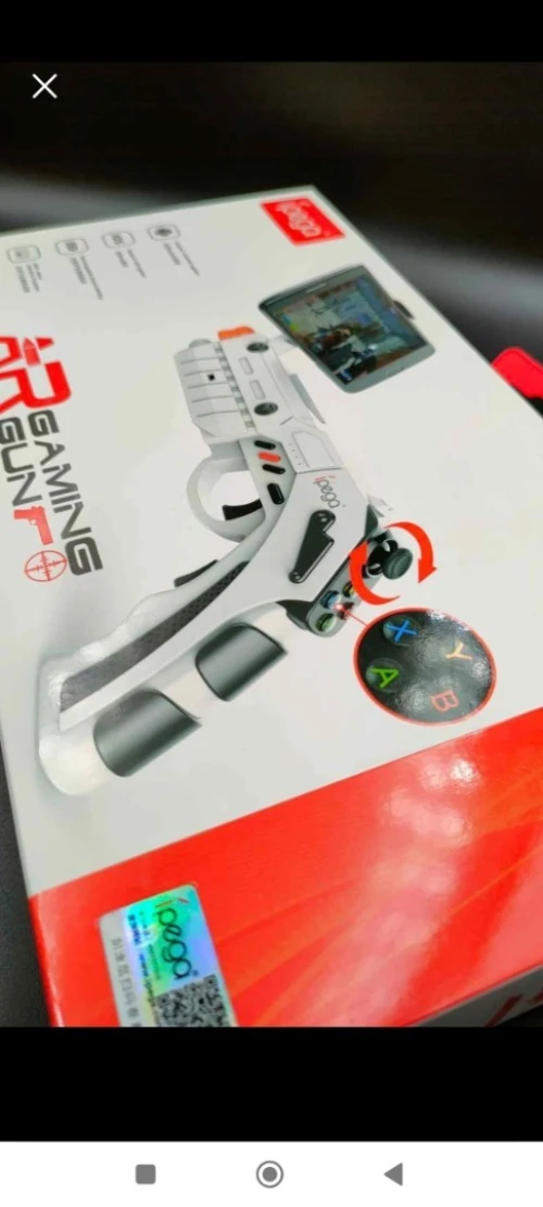 AR gun gaming sensation vibrante original ipega