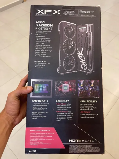 Rx 6700XT 12Gb XFX 319 Qick