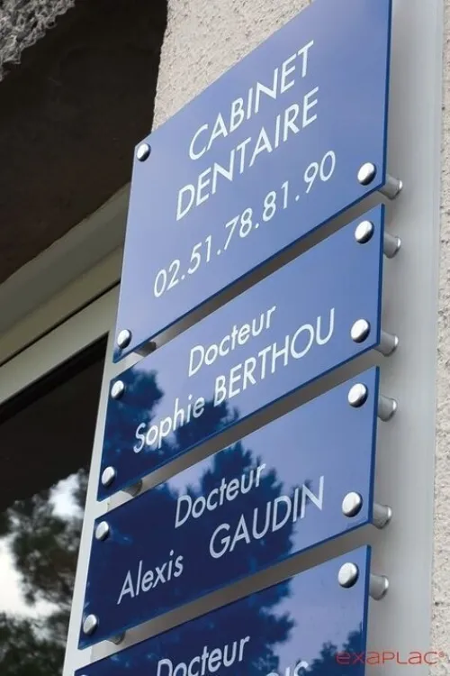 Plaque Signalétique Intérieure et Extérieure