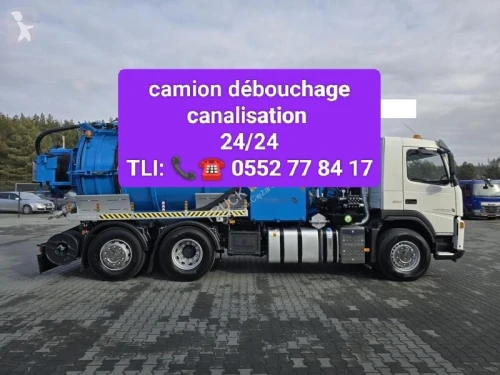 Camion débouchage canalisation vidange nettoyage 