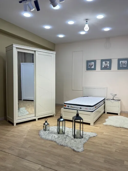 Chambre enfant beige