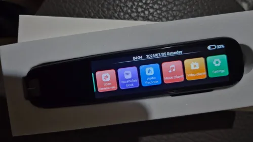 Stylo traducteur scanner du texte et audio
