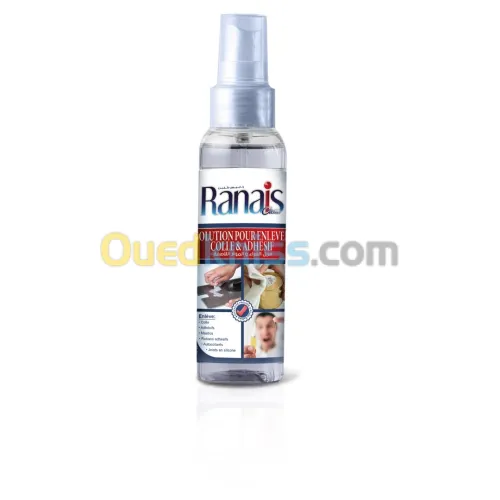 SOLUTION POUR ENLEVER COLLE & ADHESIF/مزيل الغراء والمواد اللاصقة 