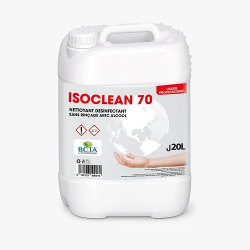 ISOCLEAN 70 / NETTOYANT DESINFECTANT SANS RINCAGE AVEC ALCOOL