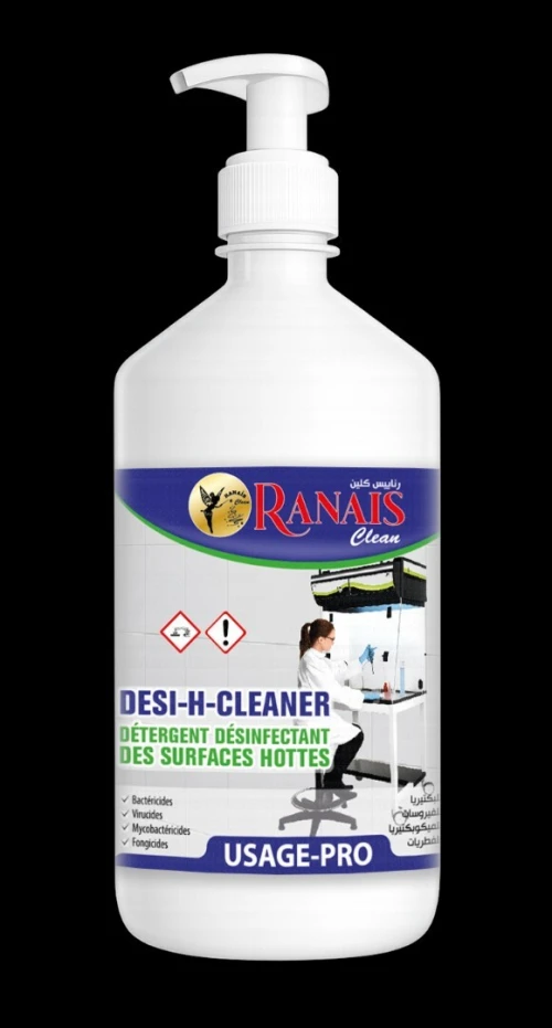 DESI-H-CLEANER / DETERGENT DESINFECTANT DES SURFACES HOTTES