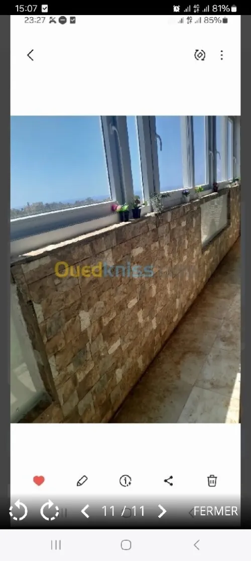 Location Appartement Niveau de villa F3 Boumerdès Boumerdes