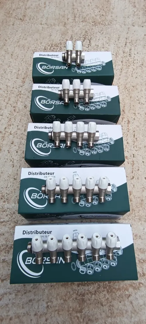 Distributeur ou collecteur chauffage borsan
