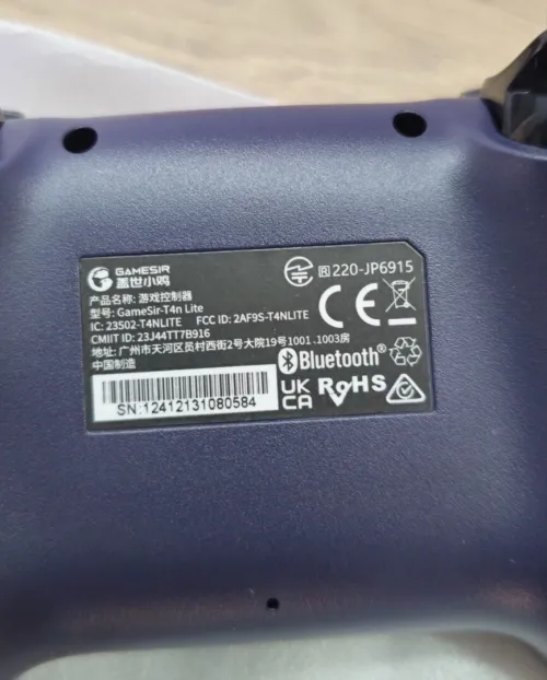 Manette Bluetooth GameSir T4n Lite  Multi-plateforme