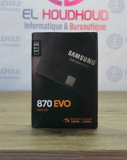 Disaue SATA SSD Samsung 870 EVO 1TB  Performance Ultra Rapide