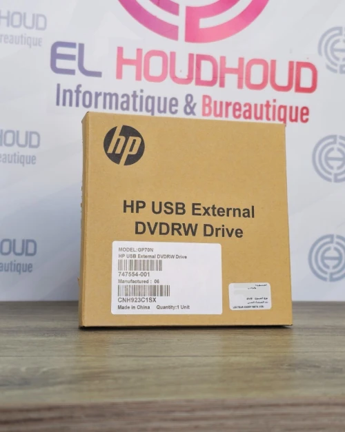 HP USB External DVDRW Drive GP70N  Lecteur & Graveur DVD Externe USB