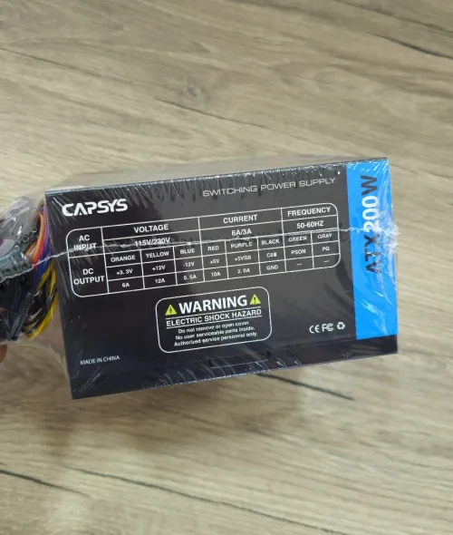 Alimentation PC ATX 300W CAPSYS  Neuve | Power Supply Desktop