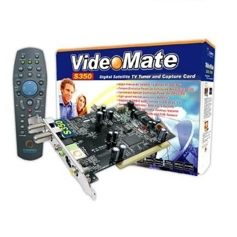 Carte Satellite PCI VideoMate S350 + Télécommande