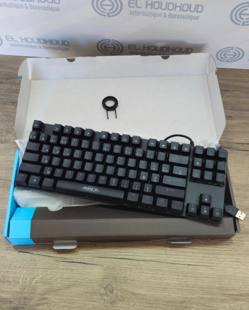 CLAVIER GAMER MÉCANIQUE IMICE GK-300 RGB Bleu Switch