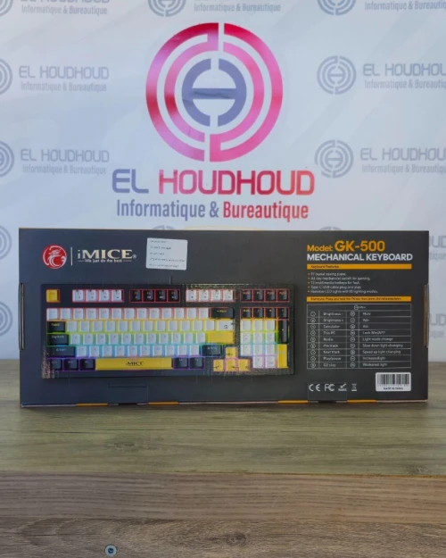 Clavier mécanique gaming iMICE GK-500 RGB
