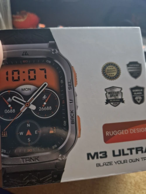 SMART WATCH KOSPET TANK M3 Ultra with GPS