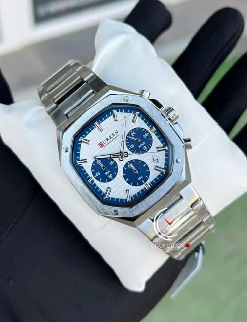 Montre classique Curren hommes original Avec Ca boite (Livraison gratuite)