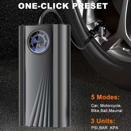 Compresseur d'air portable جهاز نفخ العجلات محمول