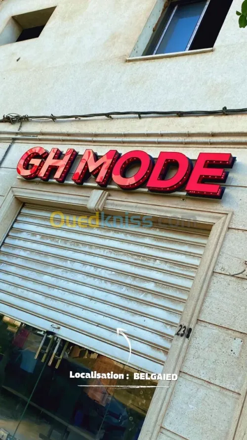 FABRICATION DES ENSEIGNE LUMINEUSE 