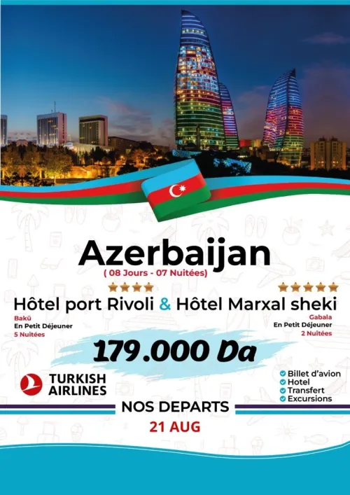 Azerbaïdjan pour un séjour inoubliable