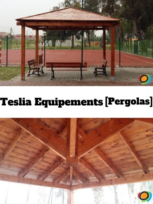 Pergola en bois ; Veranda ; Tinda 