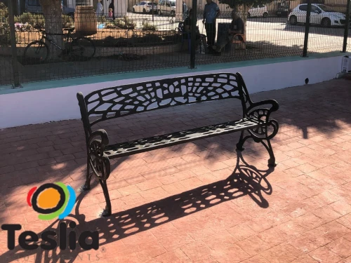 Banc public bois/Métal/Fonte 