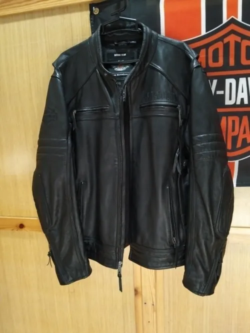 Veste cuir Harley Davidson