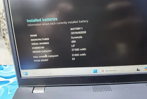LENOVO THINKPAD L15 GEN 4 CORE I5 1335U 13ÈME 16GB 256SSD 15.6P IPS FHD