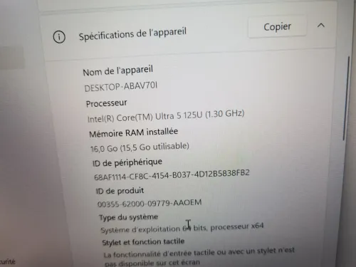 DELL LATITUDE 5350 CORE ULTRA 5 125U 16GB DDR5 512SSD 13.3P