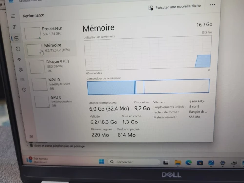 DELL LATITUDE 5350 CORE ULTRA 5 125U 16GB DDR5 512SSD 13.3P