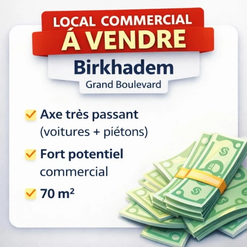 Vente Local Alger Birkhadem