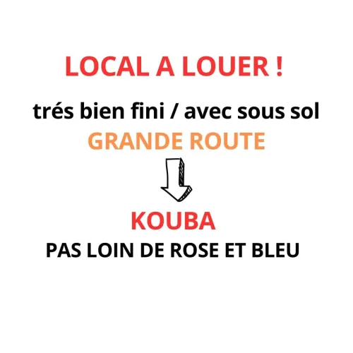 Location Local Alger Kouba