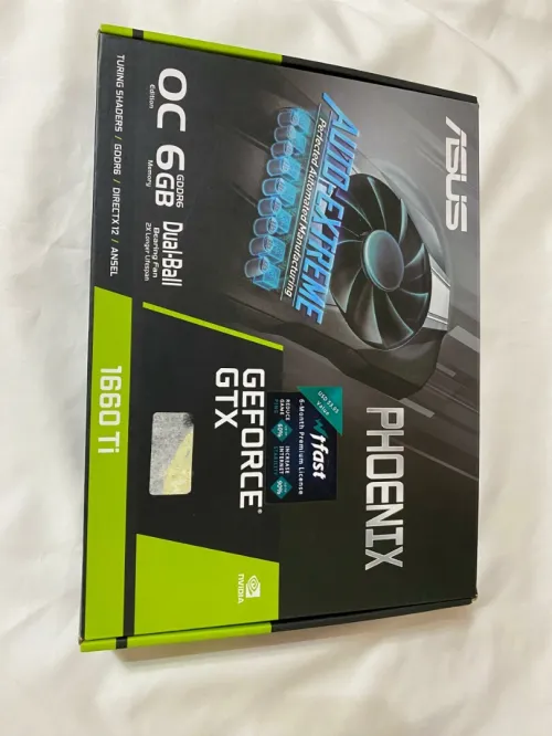 Asus Phoenix GTX 1660 ti oc 6gb Dual-ball