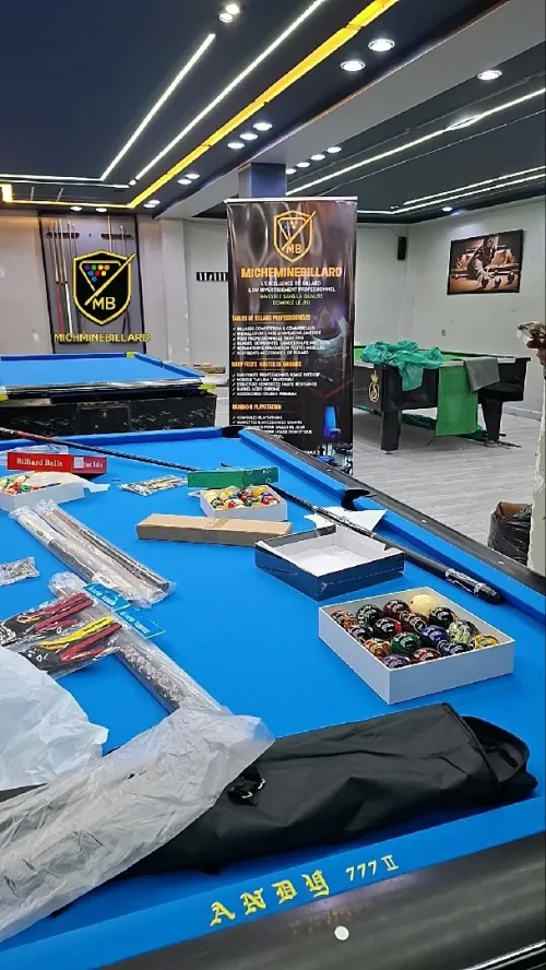 Vente des accessoires de billard