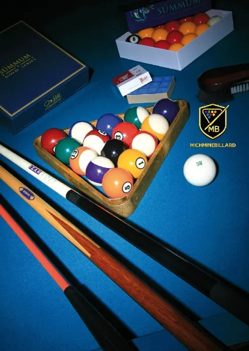 Vente des accessoires de billard