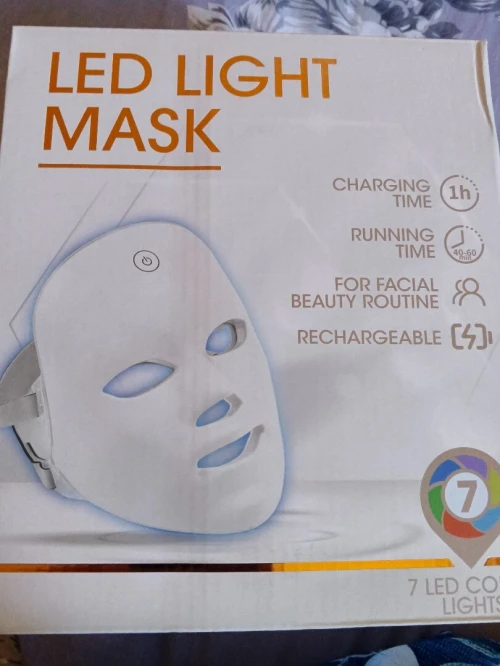 Masque avec lumière led