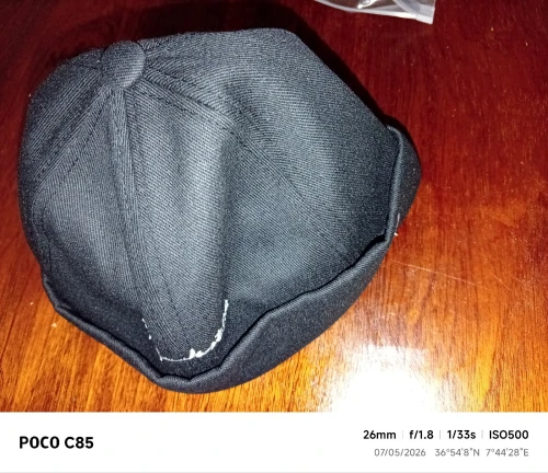 Casquette noire