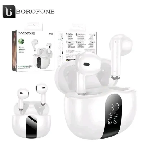 Borofone Écouteurs sans fil FQ2 Hi-Fi Audio  سماعات لاسلكية أصلية