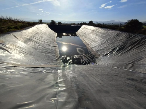 Installation & Pose Géomembrane Bassin d'irrigation SERVICE PRO