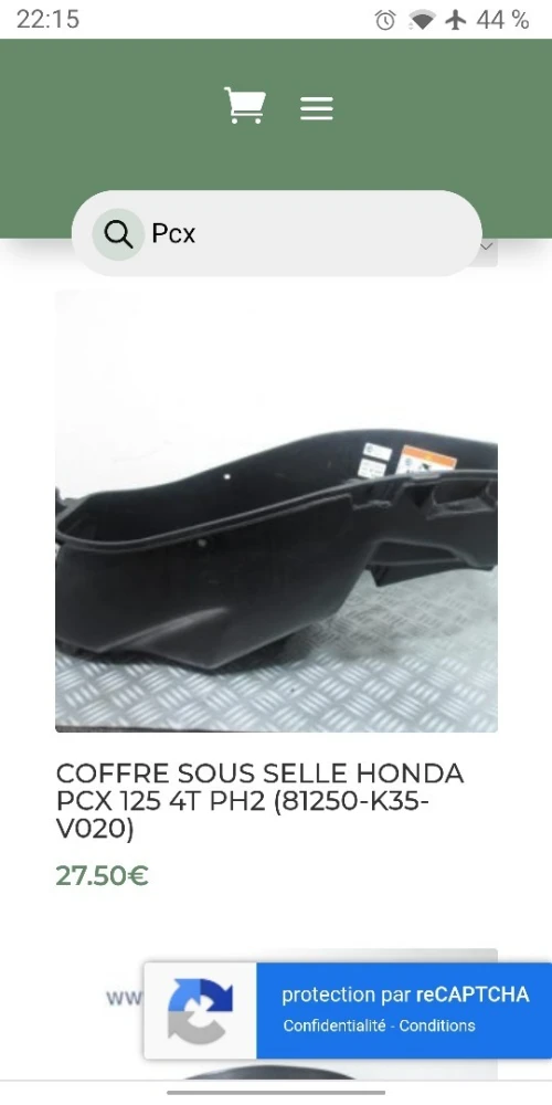Pièces Honda pcx 2015