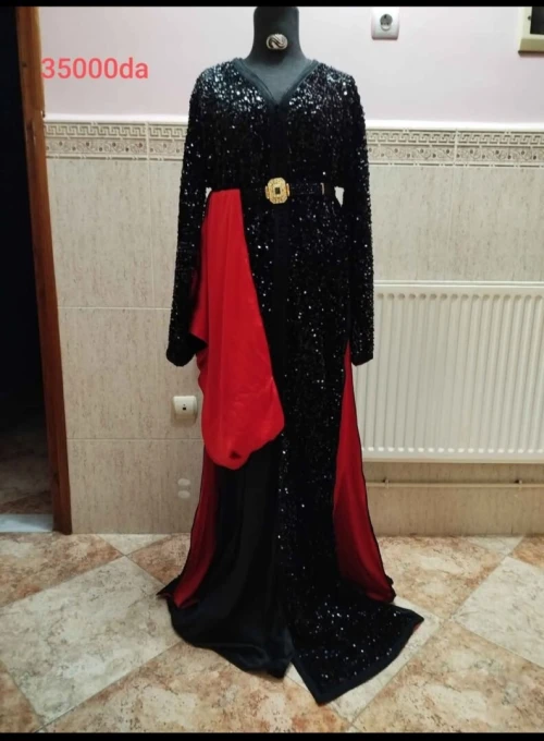 Caftan Maroccain avec ceinture