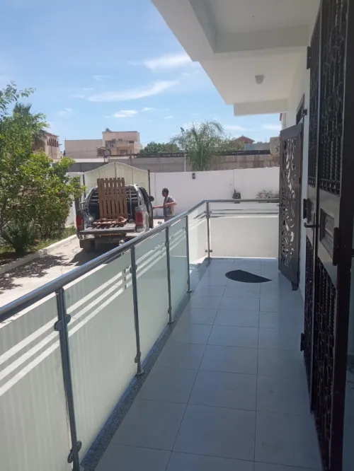 Rampe d'escalier inox et garde corps  