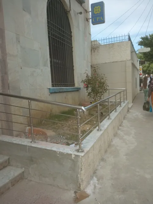 Rampe d'escalier inox et garde corps  