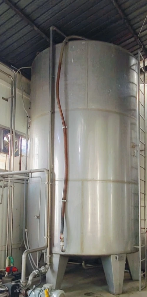 Citerne de stockage en inox alimentaire