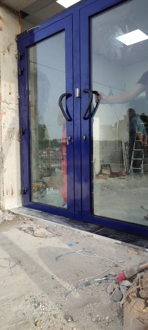 Perte aluminium blindé avec lecteur carte cib