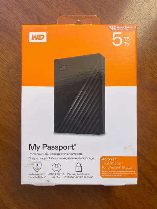 Disque Dur Externe WD My Passport 4 TB & 5 TB