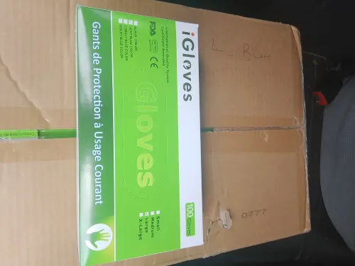 Gants Nitrile M/L Malaisie top qualité 