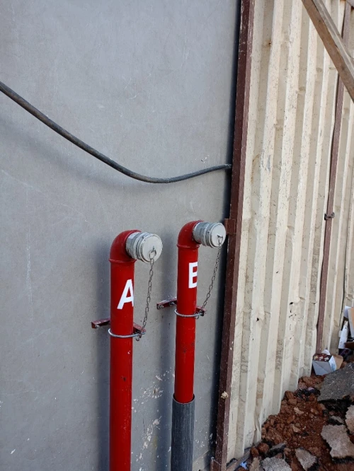 Installation réseau anti incendie