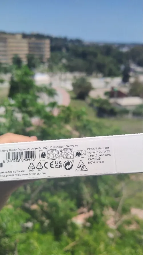 Honor Pad x8a 4/128go Wifi version global 11''