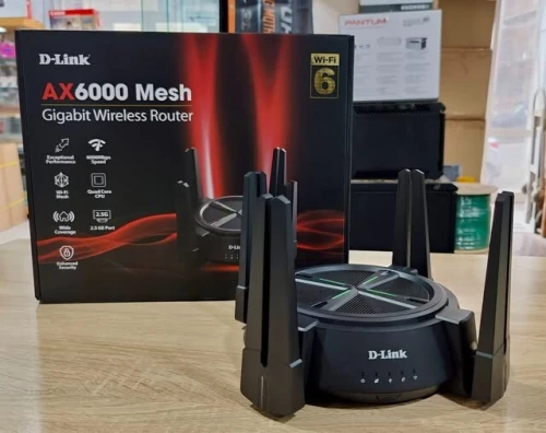 ROUTEUR D-LINK DIR-X6080Z AX6000 MESH WI-FI 6 UP TO 6Gbps / 2.5G PORT