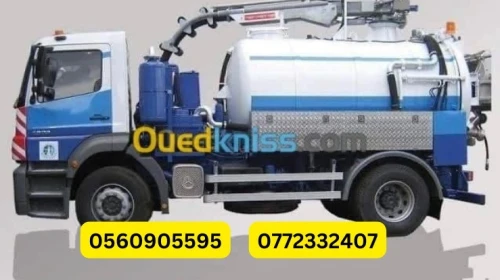 Camion Déboucheur Hydraucureur Professionnel